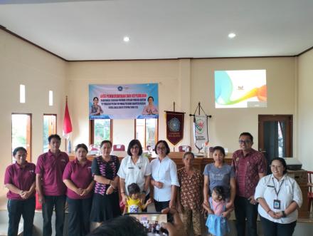 AKSI PEMBERDAYAAN DAN KEPEDULIAN DALAM RANGKA SOSIALISASI 6 SPM DAN PEMBERIAN BANTUAN TIM PENGGERAK 
